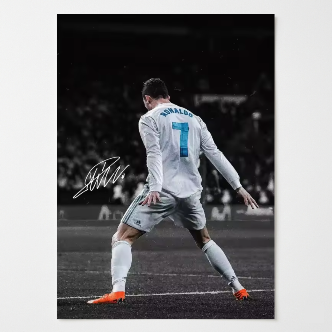 Affiches joueurs de foot