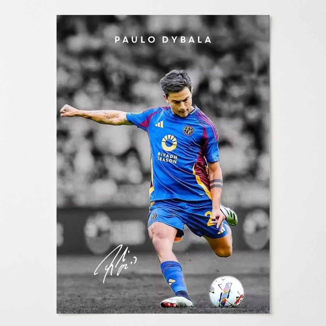 Affiches joueurs de foot