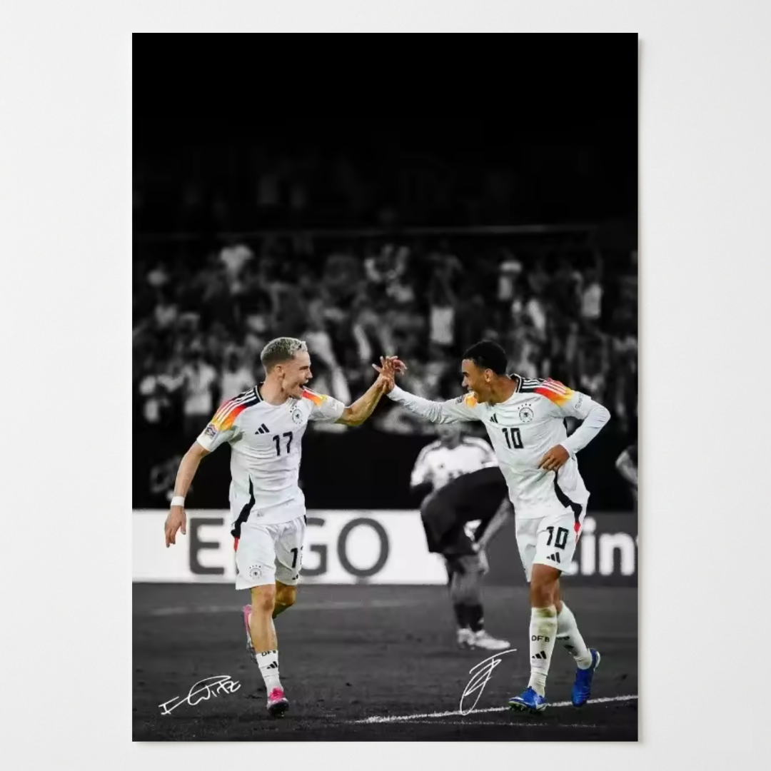 Affiches joueurs de foot