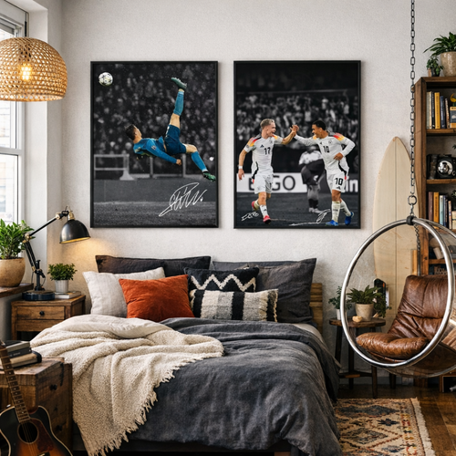 Affiches joueurs de foot