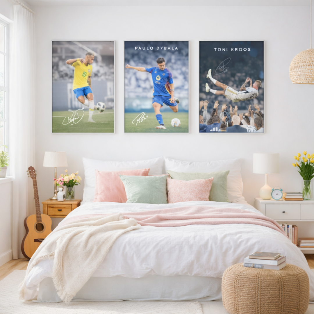 Affiches joueurs de foot